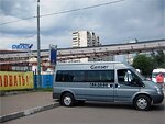 Бесплатный автобус Genser в пункт аренды автомобилей АрендаАвто-нвн на ул.Добролюбова